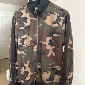 Forever 21 Camouflage Bomber Jacket